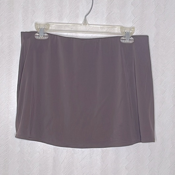 ❤️ VICTORIAS SECRET Women's PINK Cover-Up Brown Mini Skirt Pull On Size M - Picture 4 of 6
